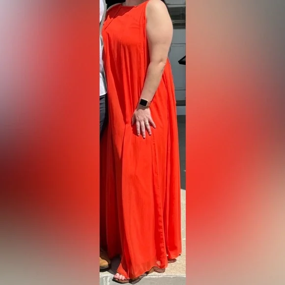 Topshop maxi dress bright red - Picture 4 of 4